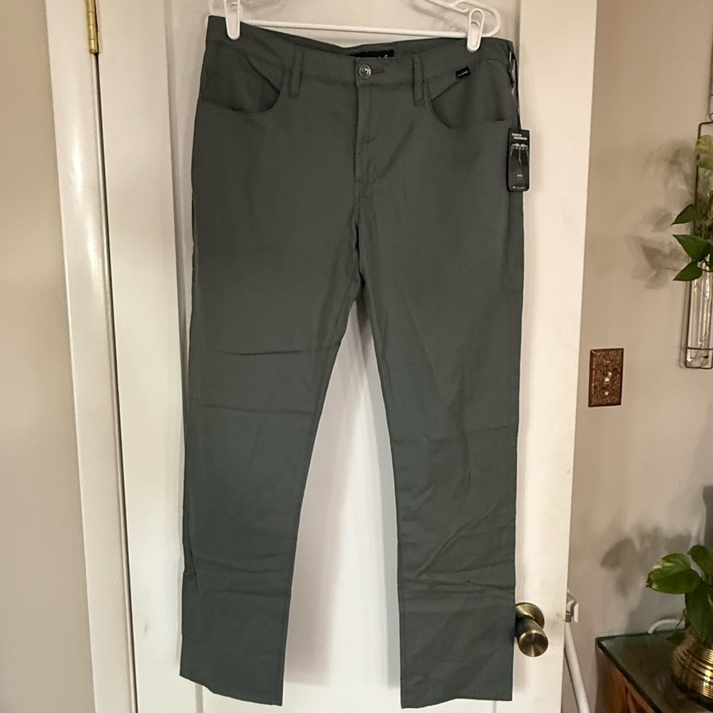 NWT Travis Mathew Balsam Green Khakis